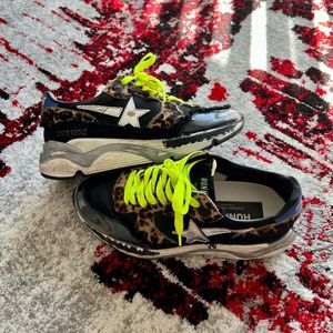 Golden goose size 37 running shoes.